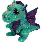 TY Cinder - Dragon vert, 15cm