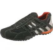 Geox Baskets basses 'UOMO SNAKE' bleu nuit / gris / gris basalte / blanc