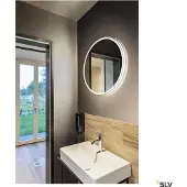 SLV Lampe miroir LED Trukko Chromé - Ø 60cm