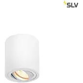 SLV Triledo Single CL spot de plafond rond Ø8,5 cm blanc GU10