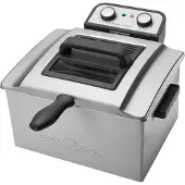 ProfiCook PC-FR 1038 Friteuse double en acier inoxydable