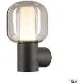 SLV OVALISK WL, applique murale LED d'extérieur anthracite CCT switch 3000/4000K