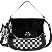 Loungefly Universal Felix The Cat Denim Shoulder Bag Noir