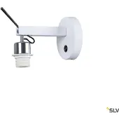 SLV Fenda Applique E27 Blanc (sans abat-jour)