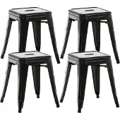 CLP lot de 4 tabourets Armin