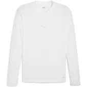 Puma Teamgoal Baselayer Maillot Hommes Manches Longues - Blanc