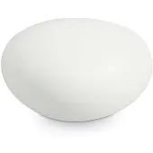 Ideal Lux Sasso - 1 Lumière Extérieure Au Sol Blanc Ip44