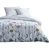 Big Buy Cooking Linge de lit en coton 2 personnes, 220 x 240 cm, ROSIE