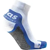 Atlas Sneaker Workwear Sock, taille 39-41, blanc/bleu, Blanc, Bleu, (39 - 41)