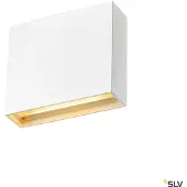 SLV applique murale LED plate Quad Frame 14 aluminium blanc CCT couleur de lumière réglable 2700/3000K