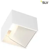 SLV Applique Murale , Logs In, dimmable, Blanc, Couloir, Métal, Moderne