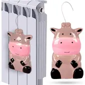 B2X Mignon humidificateur de vache en céramique pour la chambre des enfants