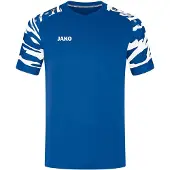 Jako Wild Maillot Manches Courtes Hommes - Royal Sport / Blanc | Taille: M