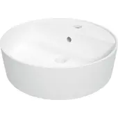 Deante Cgr_6u4b Countertop Ceramic Washbasin With Space For A Tap Argenté