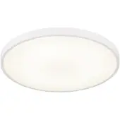 Globo Plafonnier LED, blanc, opale, rétroéclairage, D 23 cm