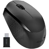 Genius NX-8000S Type-C, souris, sans fil, optique, 1200DPI, 3 boutons, USB-C, noir