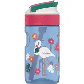 Kambukka Lagoon 400ml Blue Flamingo Bottle Bleu