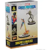 Atomic Mass Games Marvel Crisis Protocol - Sunspot et Warlock