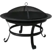 Huismerk Foyer de jardin en acier 75 cm
