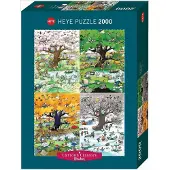 Heye Puzzle 2000 pièces 4 Saisons 29873