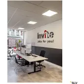 SLV LED Panel 600 Plafonnier blanc 3000K