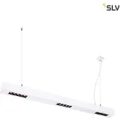 SLV Q-LINE PD, luminaire LED suspendu d'intérieur, 1m, BAP, blanc, 3000K