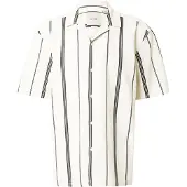 Only & Sons Chemise 'ONSSTEPAN' noir / blanc