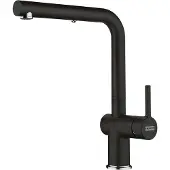 Franke Robinet ACTIVE L avec bec fixe en ONYX / Robinet de cuisine / Mitigeur monocommande