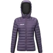 Millet - Doudoune de randonnée - Fitz Roy Warm Hoodie W Purple Velvet Black pour Femme - Taille M - Violet