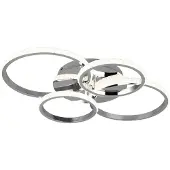 TRIO Plafonnier design Cires chrome