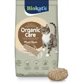 Biokat's Organic Care Wood Fibres litière pour chat