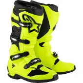 Alpinestars Tech 7 Bottes de motocross Jaune néon/Noir 07 homme