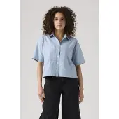 Levi's Harlie Short Sleeve Shirt Bleu XL Femme