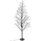 Atmosphera Arbre de Noël artificiel avec éclairage LED, 120 cm