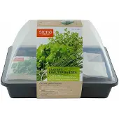 Siena Garden Kit de serre d'intérieur "Jardin d'herbes aromatiques", anthracite, 29 x 19 x 19 cm