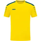 Jako Power Maillot manches courtes enfants - Jaune / Royal