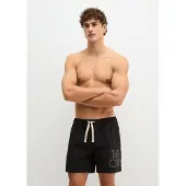 Marc O'Polo Shorts de bain ' Woven ' noir