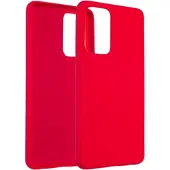 Beline Étui Silicone Samsung A22 Lte A225 Rouge/Rouge