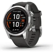 Garmin Fenix 7S Pro Solar Argent 42 mm