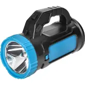 ORNO Lampe torche LED SMD 3W + COB 3W, ORNO, noir/bleu, 173 x 85 x 120 mm, batterie 1200 mAh