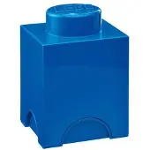 LEGO Boîte de Rangement Lego Brick 1 Bleu