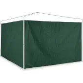 Relaxdays Paroi Latérale Tonnelle Set De 2 Sans Fenêtres 3x2 M Panneaux Pour Pergola Vert