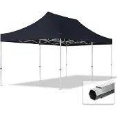 TOOLPORT 3x6 m Tonnelle pliante Alu, PVC 850, noir