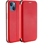 Beline Étui Magnétique Book Pour Iphone 14/13 6,1" Rouge/Rouge