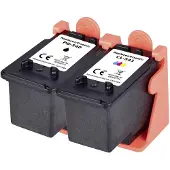 Renkforce Encre Combi Pack Remplace Canon PG-540 + CL-541 (5225B006) Compatible Combi Pack Noir, Cyan, Magenta, Jaune RF-I-C-PG540CL540BCMY2PK RF-5628790 (RF-5628790)