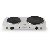 Royalty Line RL-DKP2500.15 : plaque de cuisson double 1000 + 1500 W (Blanc)