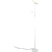 TRIO Lampadaire Specter blanc avec lampe de lecture
