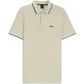 BOSS pour homme. 50469055 Polo Paddy beige (M), Casuel, Coton, Manche courte