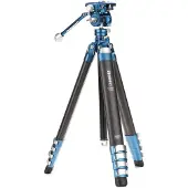 Benro Cyanbird Carbon Tripod w/ FS20PROC501 Head (Tcbc25fs20proc501) (Carbone, Métal), Trépied, Noir