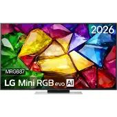 LG 55MRGB87B9B, 139,7 cm (55 pouces), 3840 x 2160 pixels, technologie RGB-Mini LED, télévision intelligente, Wi-Fi, couleur noire